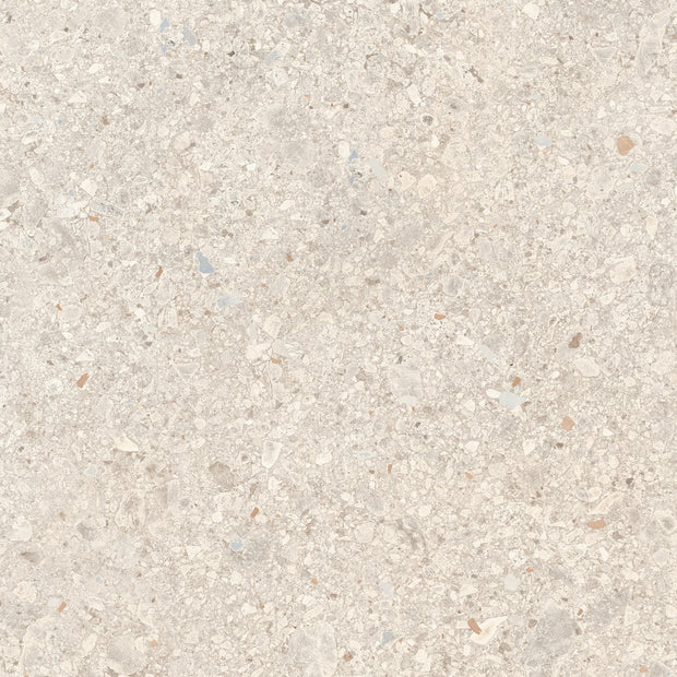 Gravelux Almond 60x60cm, beige matt tile at Irwin Tiles