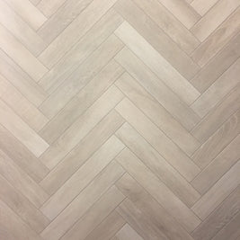 Greenwood Beige Herringbone, matt tile at Irwin Tiles