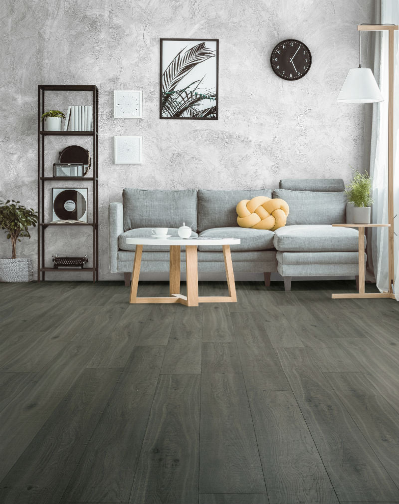 Grey Silver Stone Waterproof Laminate 12mm, laminate flooring from Irwin Tiles, Co. Monaghan