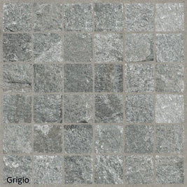Valeria Grigio Lineare (Cobble-Look) 60 x 60 x 2cm, matt paving at Irwin Tiles