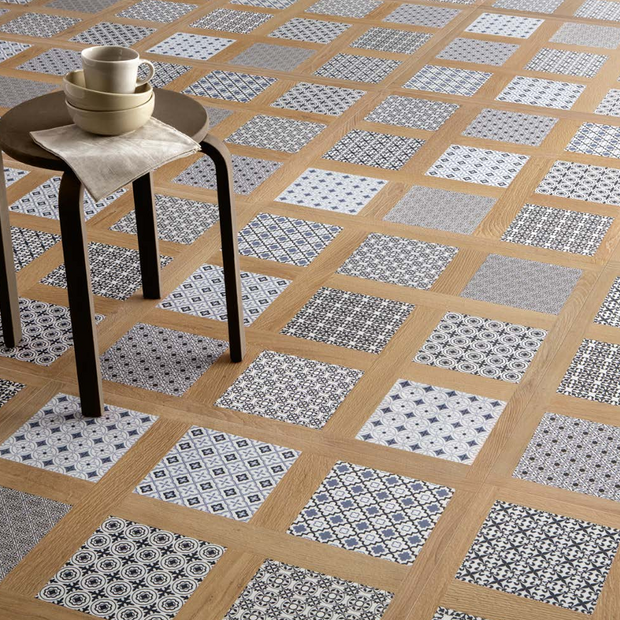 Groove Cassettone Majolica 80x80cm