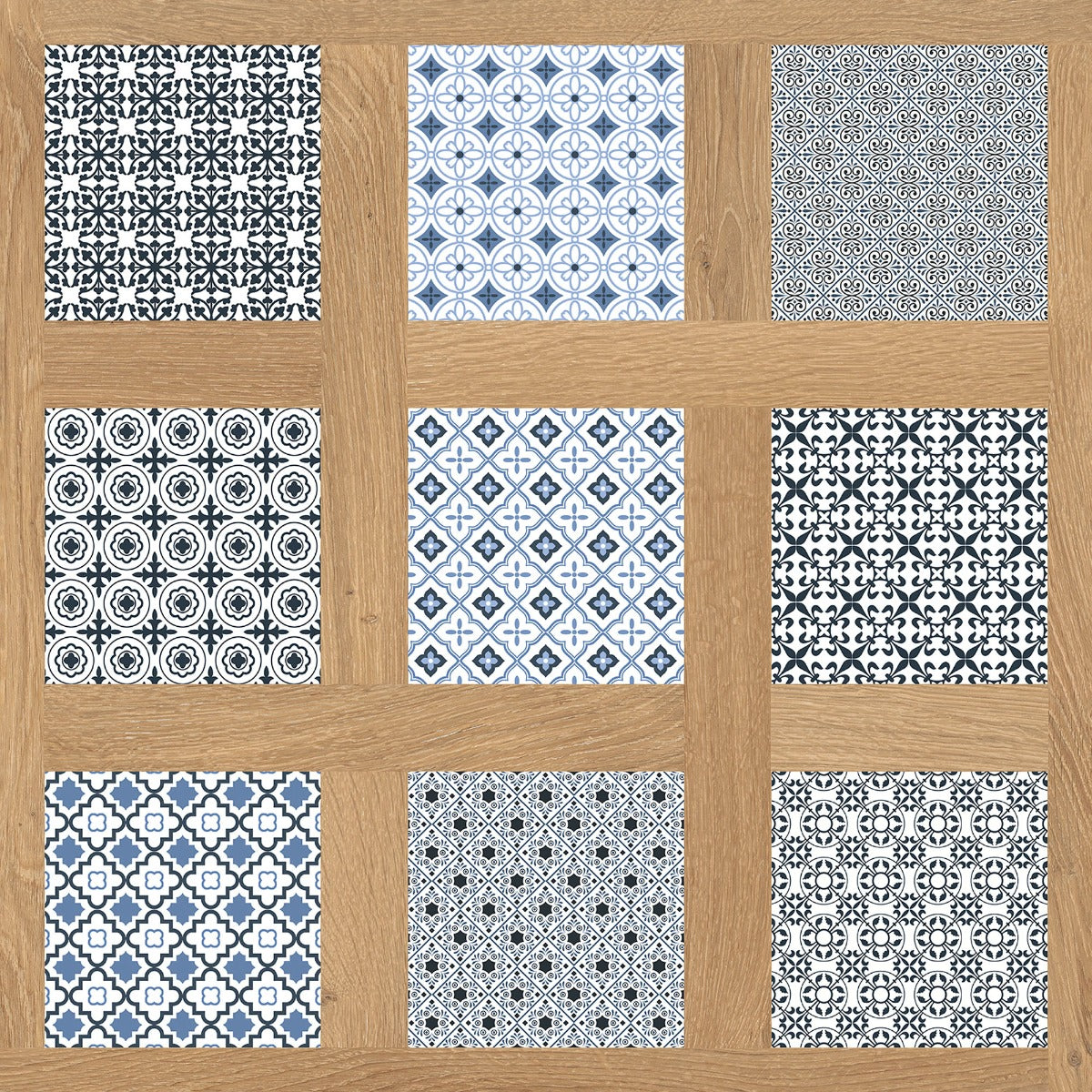 Groove Cassettone Majolica 80x80cm, tile stocked at Irwin Tiles, Castleblayney