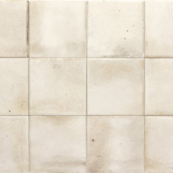 Hanoi White 10x10cm, gloss tile at Irwin Tiles