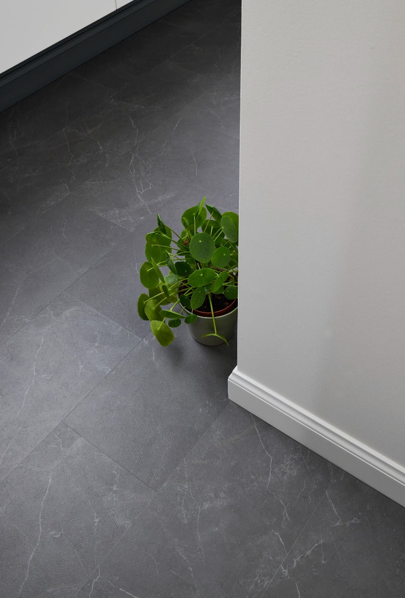 Caldera Tile Marmo Scuro Luxury Parquet Vinyl 61.5x123cm, luxury click vinyl flooring for kitchens, at Irwin Tiles, view 10