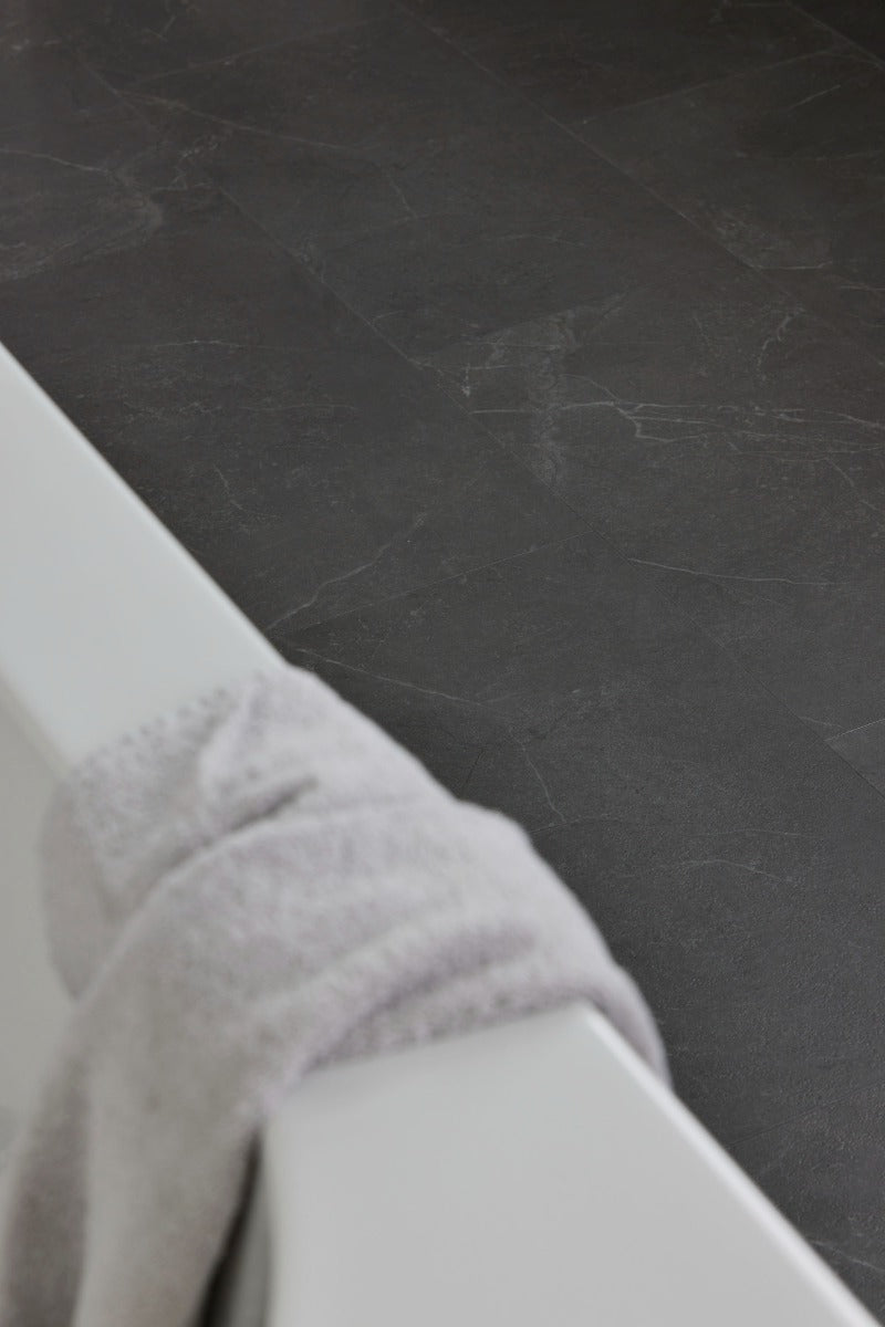 Caldera Tile Marmo Scuro Luxury Parquet Vinyl 61.5x123cm, luxury click vinyl flooring at Irwin Tiles, view 9