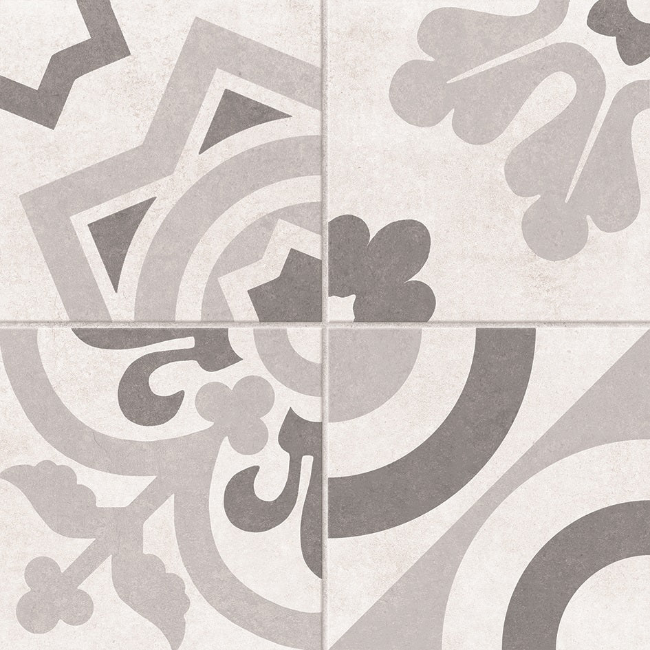 Hidra Uptown Perla 45x45cm, matt tile at Irwin Tiles