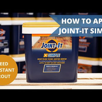 Joint-It Simple Grey 20kg, paving grout at Irwin Tiles