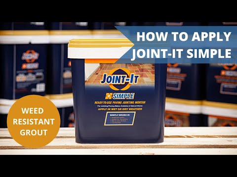 Joint-It Simple Dark Grey 20kg, paving grout at Irwin Tiles