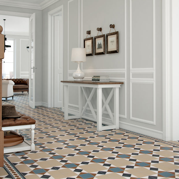 House of Vanity HV-4 33 x 33cm, porcelain floor tile at Irwin Tiles