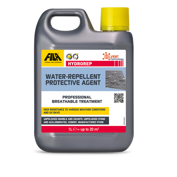 Fila HydroRep Water-Repellent Protector 1ltr, cleaner and sealer at Irwin Tiles