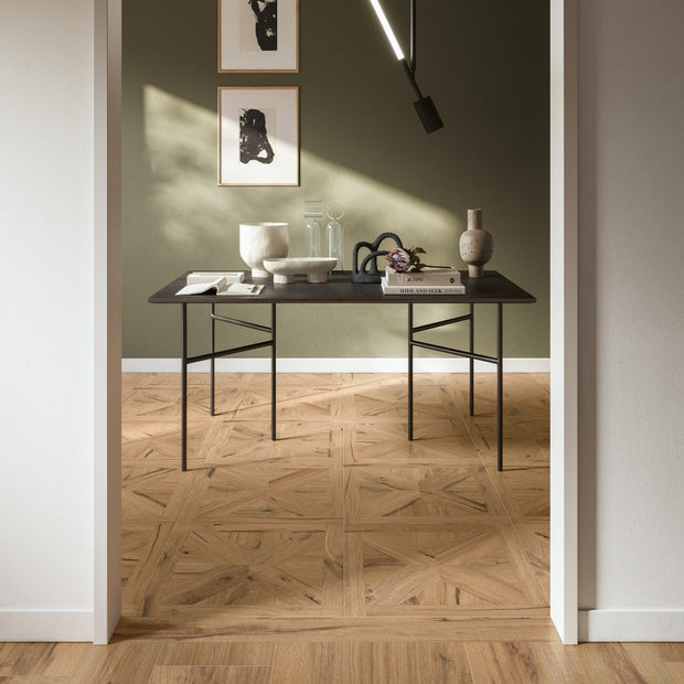 Rovere Antico Cassettone 60 x 60cm, porcelain tile at Irwin Tiles