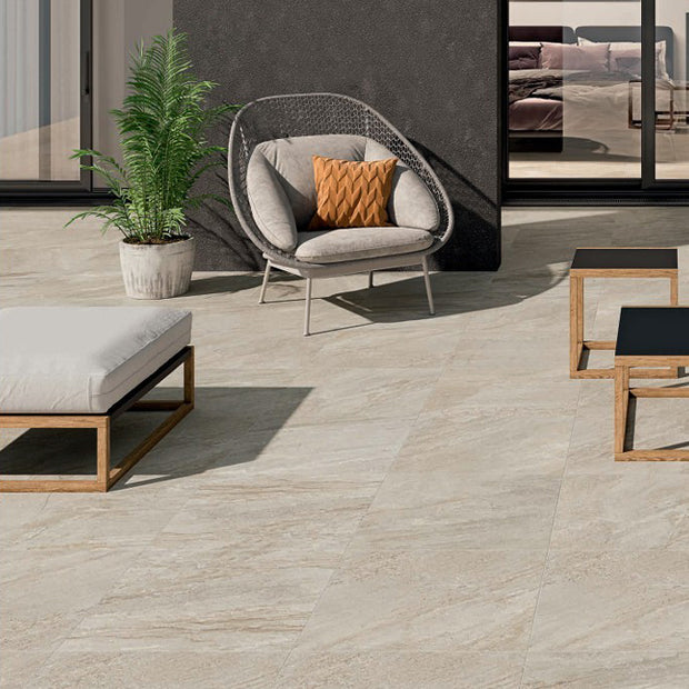 Icaria Beige 60 x 90 x 2cm, porcelain paving at Irwin Tiles