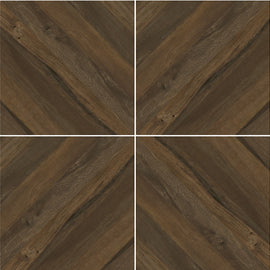 Intreccio Leccio Vernicato 60x60cm, matt porcelain tile for bathroom and other wet floors at Irwin Tiles