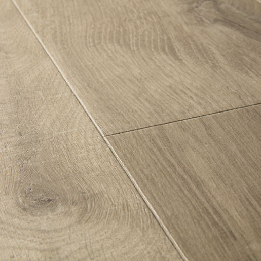 Quickstep Soft Oak Light Brown Laminate 12mm, laminate flooring for kitchens, hallways and living rooms at Irwin Tiles