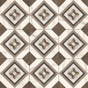 Intarsi Glam (Design 02) 20x20cm, porcelain tile at Irwin Tiles