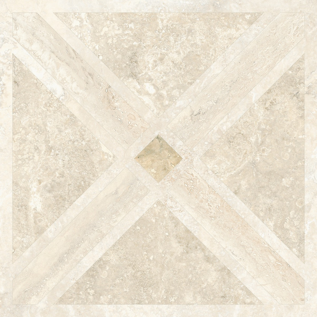 Invictus Cross Deco Matt 60x60cm, porcelain floor tile at Irwin Tiles