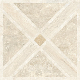 Invictus Cross Deco Matt 60x60cm, porcelain floor tile for bathroom and other wet floors at Irwin Tiles