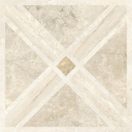 Invictus Cross Deco Matt 60x60cm, porcelain floor tile sold by the box at Irwin Tiles