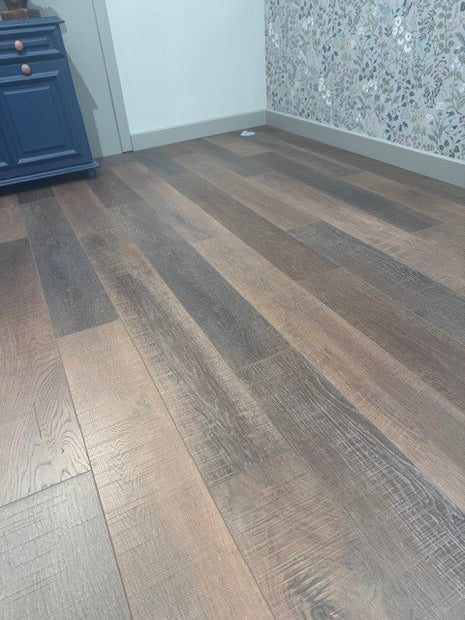 Italian Dark Oak Waterproof Laminate 10mm, laminate flooring at Irwin Tiles