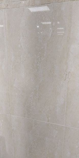 Ivory Tusk 33x60cm, gloss wall tile at Irwin Tiles
