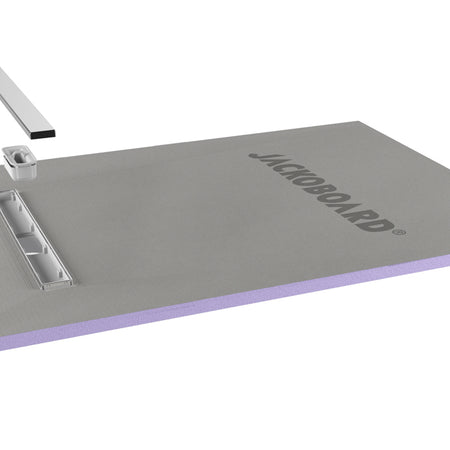 Jackoboard Aqua Line Easy Shower Base (Linear Drain) 1600x900x30mm, shower base at Irwin Tiles, view 6