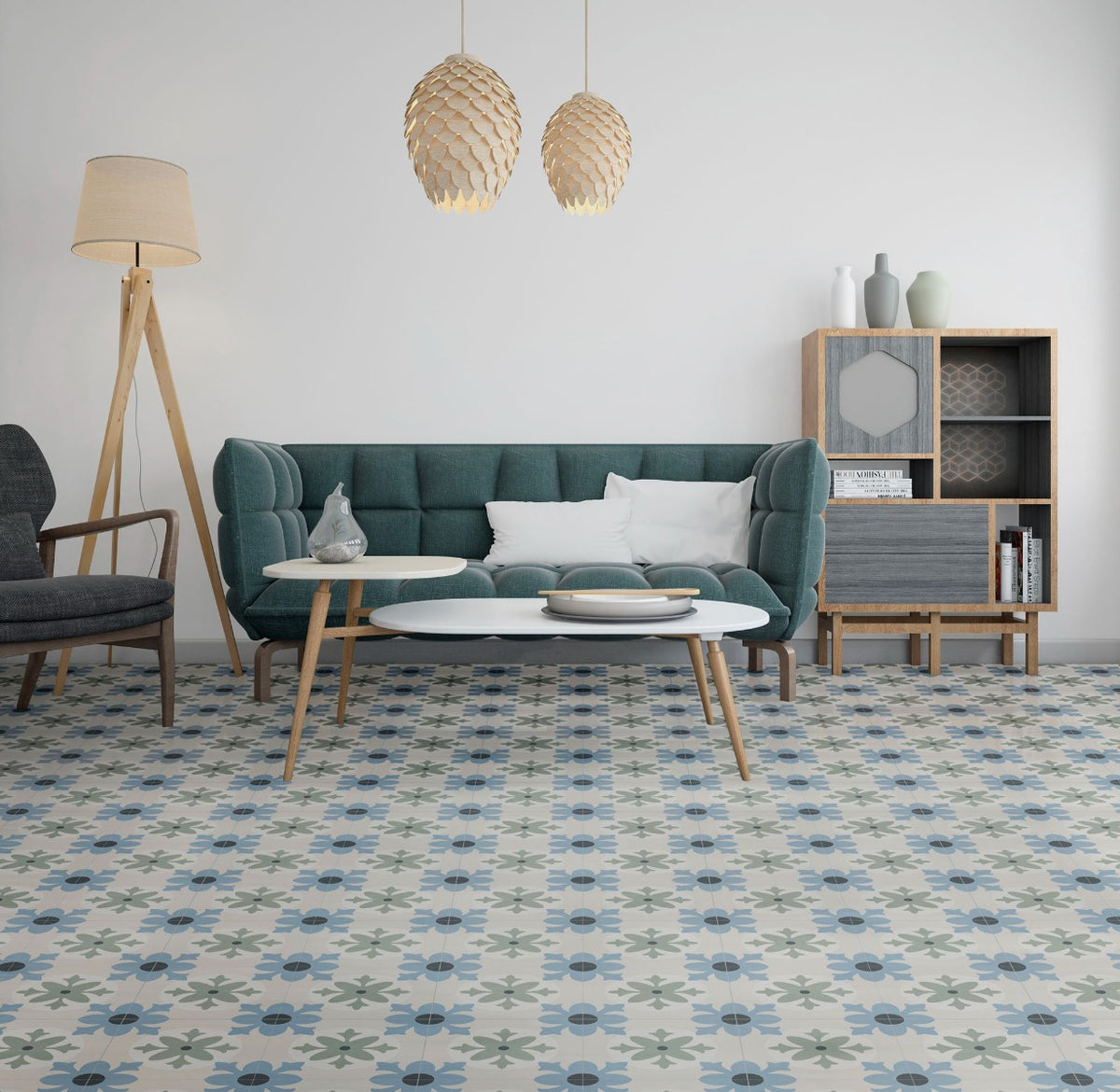 Javea 45 x 45cm, porcelain tile at Irwin Tiles