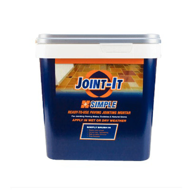 Joint-It Simple Dark Grey 20kg, paving grout for grouting outdoor paving joints at Irwin Tiles