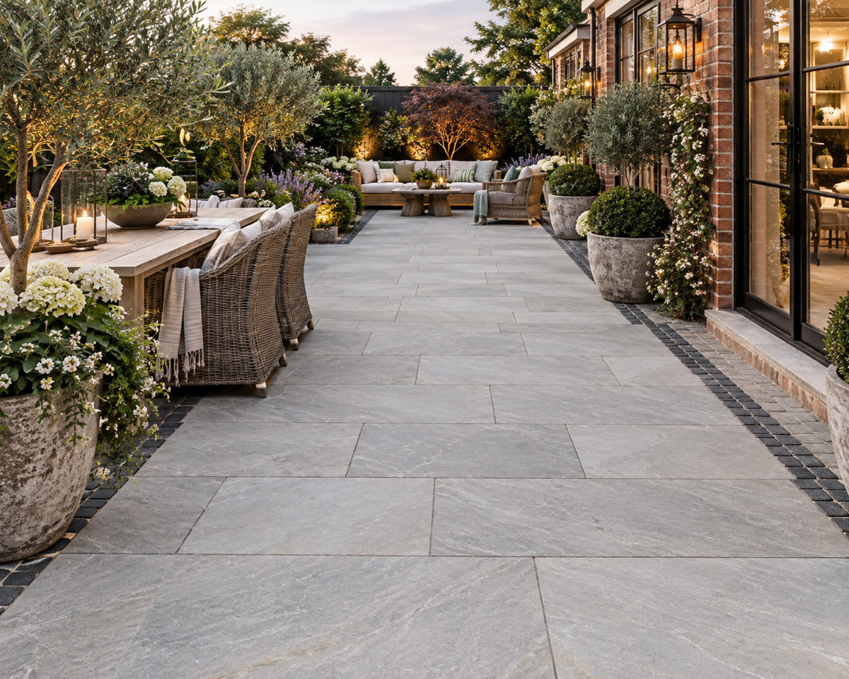 Kandla Grey Limestone Un-Calibrated 60cm