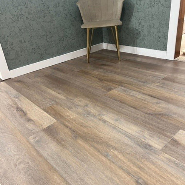 Kingdom Sand Castle Plank Luxury Parquet, luxury click vinyl flooring at Irwin Tiles