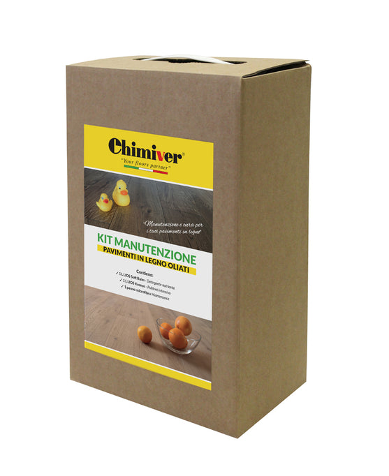 Chimiver Oiled Floor Maintenance Kit (Pavimenti Oliati), cleaner and sealer at Irwin Tiles