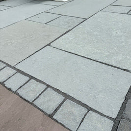 Kota Blue Limestone Paving, paving from Irwin Tiles, Co. Monaghan