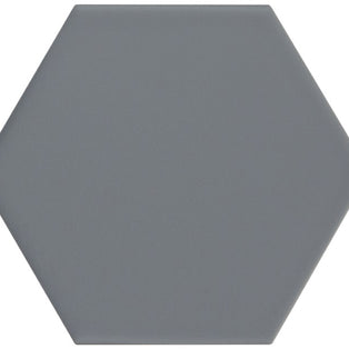 Kromatica Hex Denim Blue 11.6 x 10.1cm, matt tile at Irwin Tiles