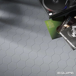 Kromatica Hex Denim Blue 11.6 x 10.1cm, porcelain tile at Irwin Tiles
