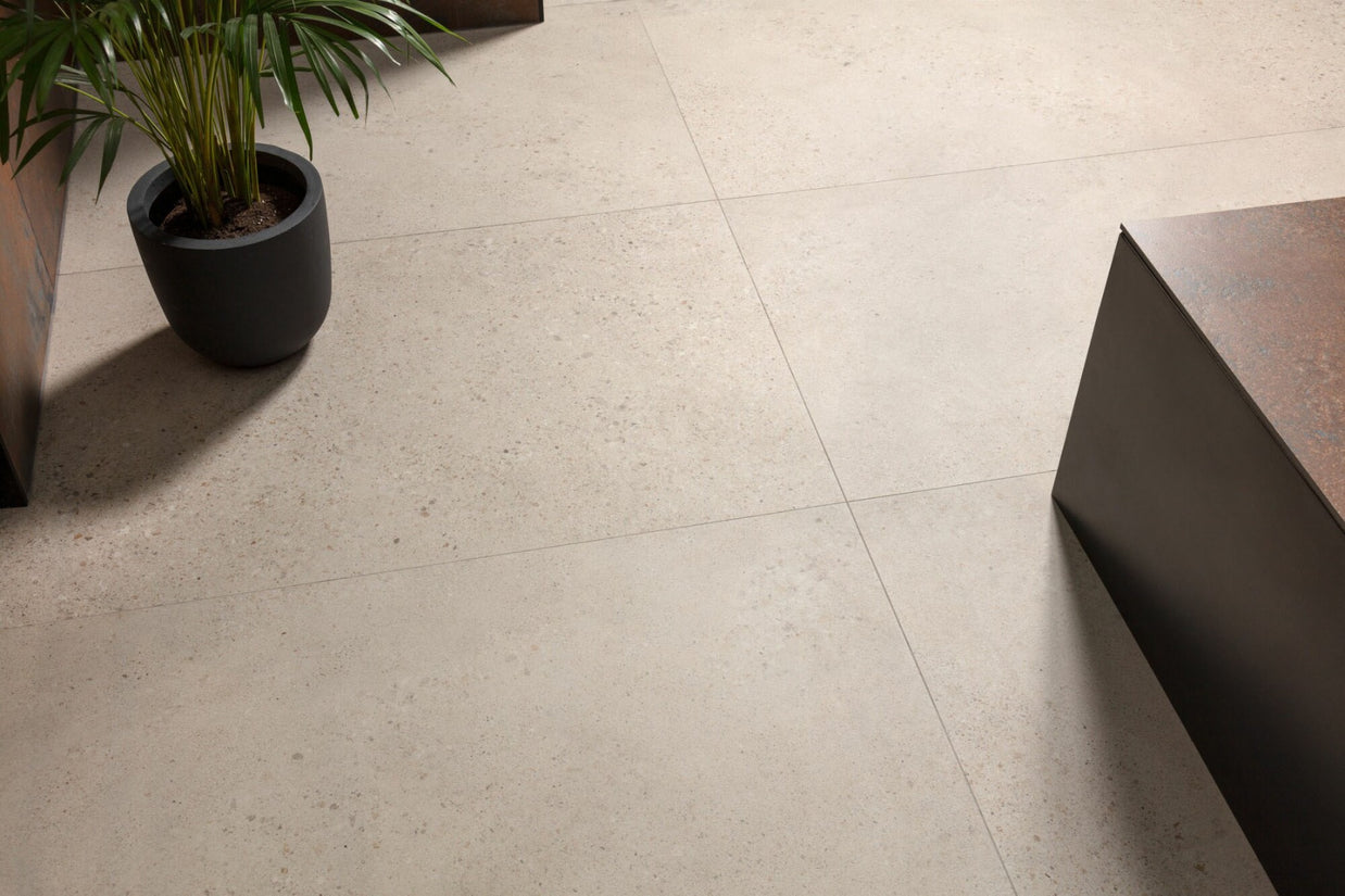 Lakestone Oat Matte 90 x 90cm, tile at Irwin Tiles