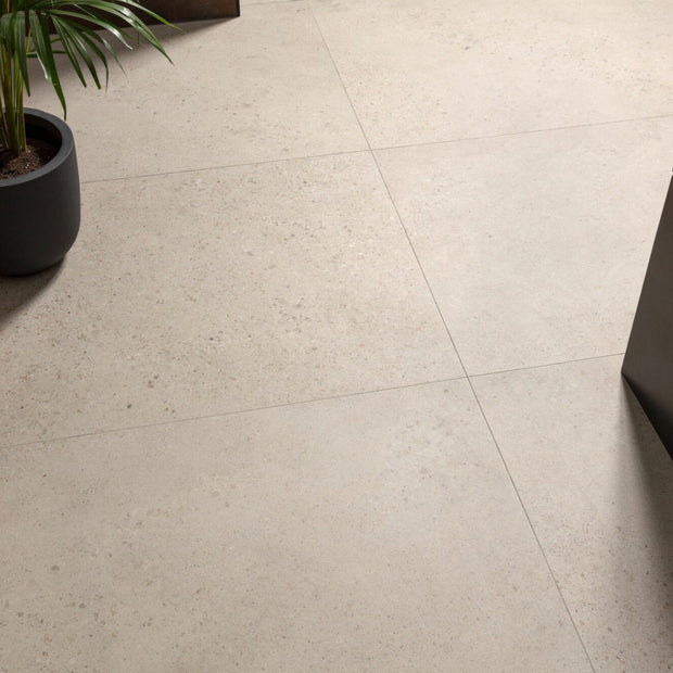 Lakestone Oat Matte 90 x 90cm, tile at Irwin Tiles