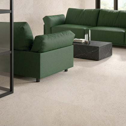 Lakestone Oat Matte 90 x 90cm, porcelain tile at Irwin Tiles