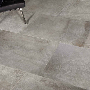 Languedoc Lussan 60 x 90cm, grey floor tile from Irwin Tiles, Co. Monaghan