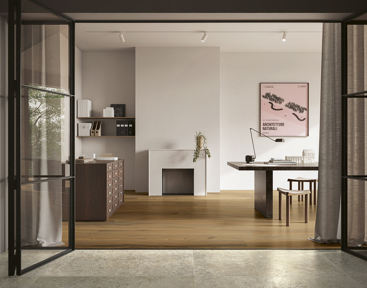 Leccio Oliato 20x180cm, porcelain tile for bathroom and other wet floors at Irwin Tiles