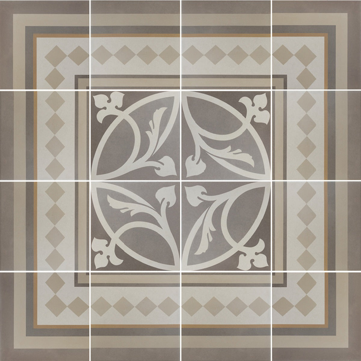 Loire Corner 20 x 20cm, matt tile at Irwin Tiles