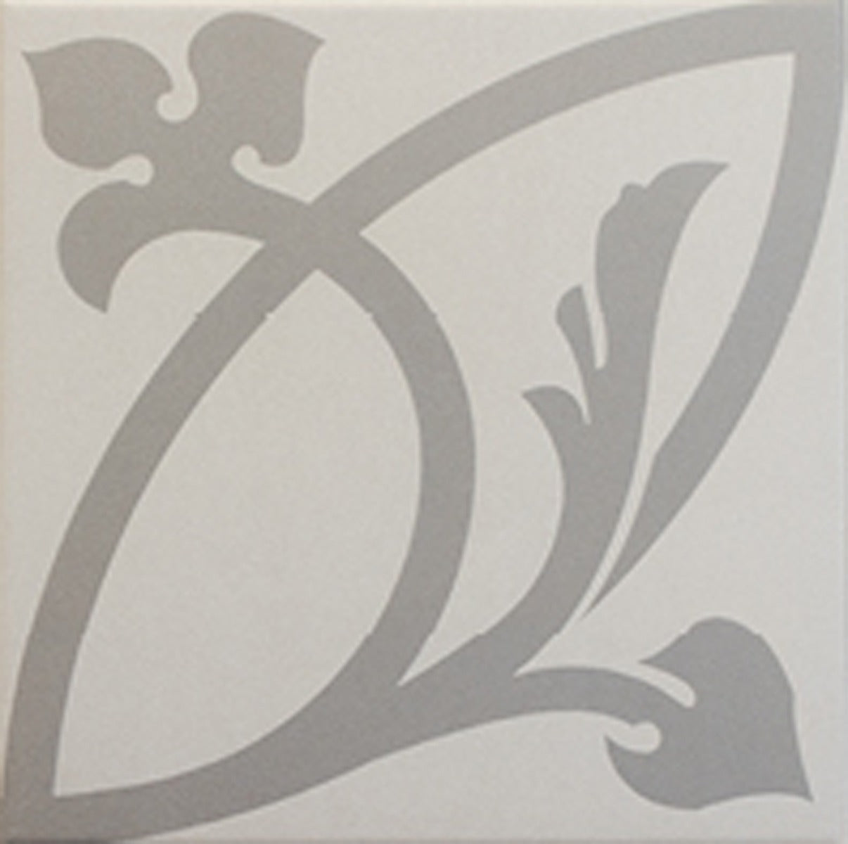 Caprice Liberty White Pattern 20x20cm, matt porcelain tile for kitchens, bathrooms and hallways at Irwin Tiles