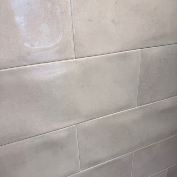 Lisbon Gris 20x50cm, gloss tile at Irwin Tiles