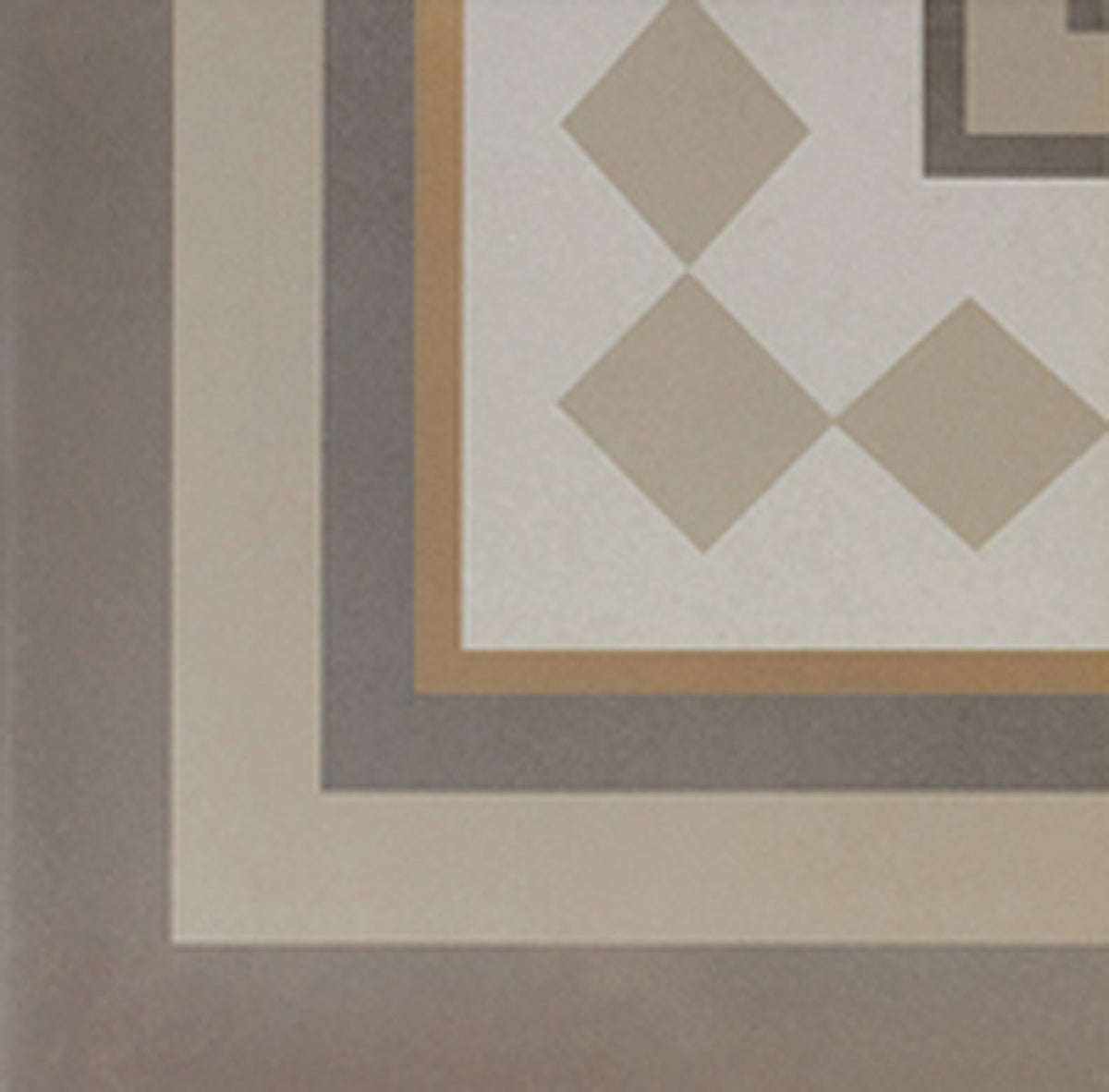 Loire Border 20 x 20cm, matt porcelain tile for feature walls at Irwin Tiles