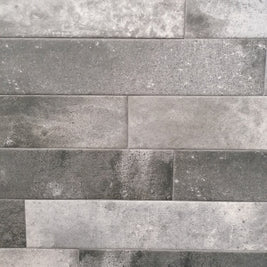 London Antracita 10 x 49cm, matt tile at Irwin Tiles