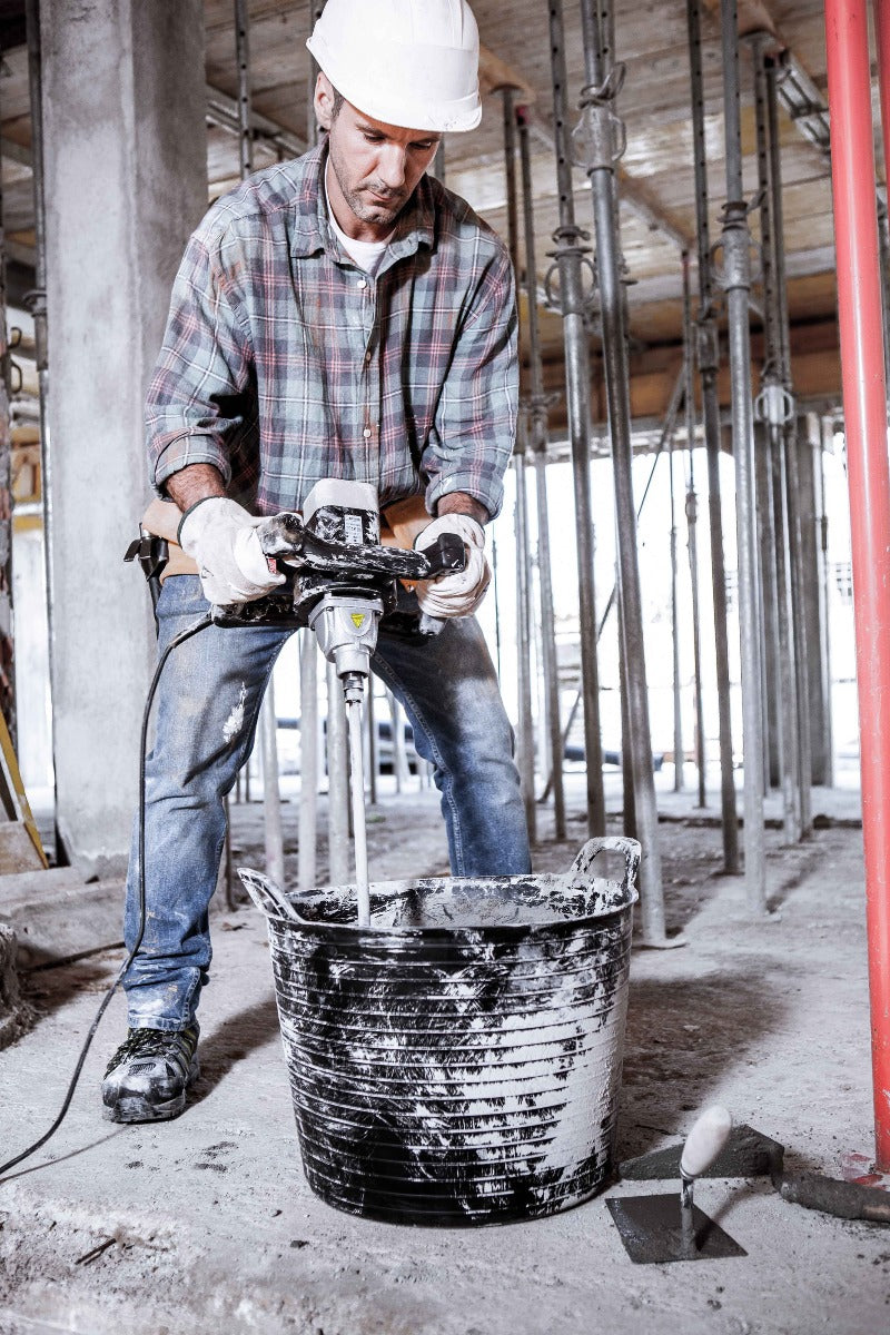 Bellota Electric Mixer M12 110V, mixing paddle for mixing adhesive, grout and levelling compound at Irwin Tiles, view 12