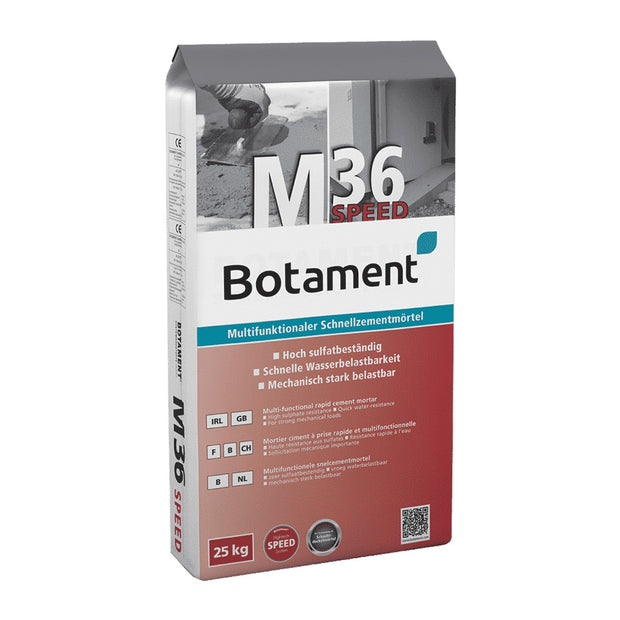 Botament M36 Speed Concrete Repair 25kg, tile adhesive at Irwin Tiles