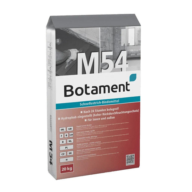 Botament M54 Screed Binder 20kg, tile adhesive at Irwin Tiles