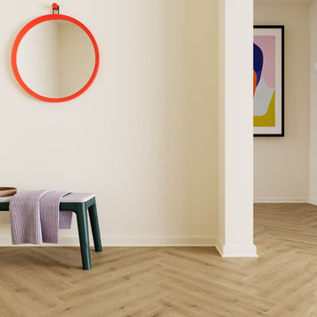 Mantaro Hay Herringbone Luxury Parquet Vinyl, luxury click vinyl flooring for kitchens, hallways and living at Irwin Tiles