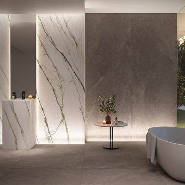 Matcha Green 100x275cm, porcelain tile at Irwin Tiles