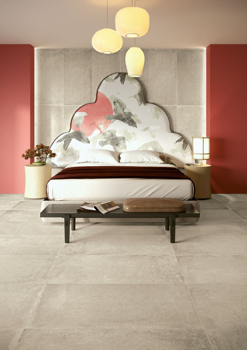 Materica Ecru 60 x 120cm, porcelain tile at Irwin Tiles