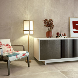 Materica Ecru 60 x 120cm, matt porcelain tile for bathroom and other wet floors at Irwin Tiles